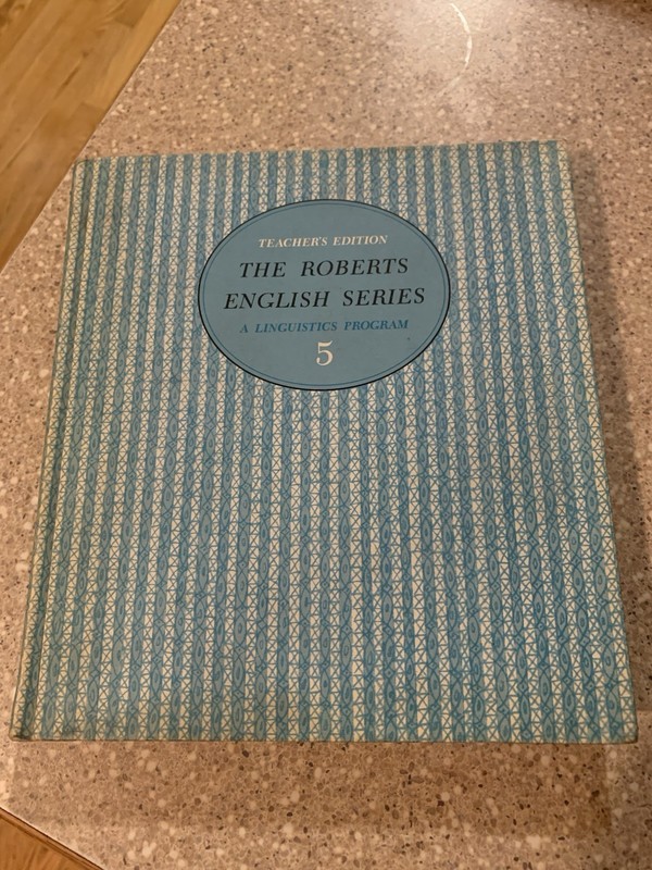 Vintage Teacher’s Edition 1966 – Roberts English Series Grade 5 Harcourt World
