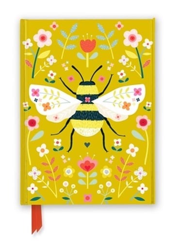 Bee Brown: Wildflower Bee (Foiled Journal) by Flame Tree Studio: New