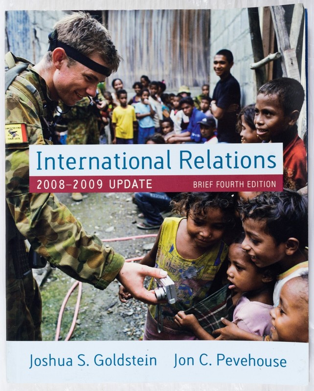 INTERNATIONAL RELATIONS 2008-9 JOSHUA S. GOLDSTEIN Fourth Edition B517