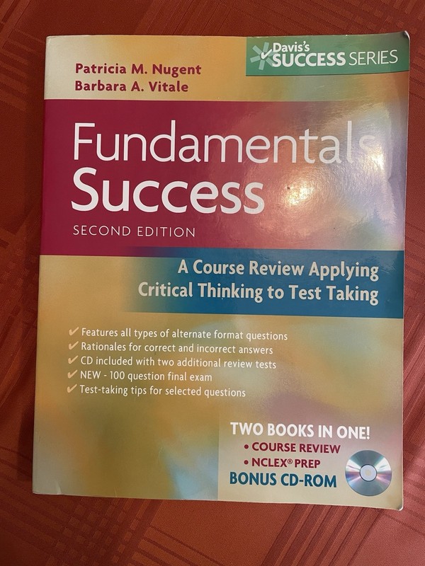 Davis’s Success Series Fundamentals Success with Bonus CD-ROM NEW