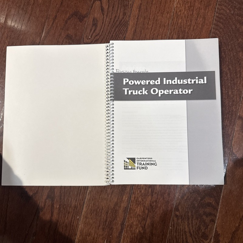 Powered Industrial Trucks by the Carpenters International Training, GS0010M gallery