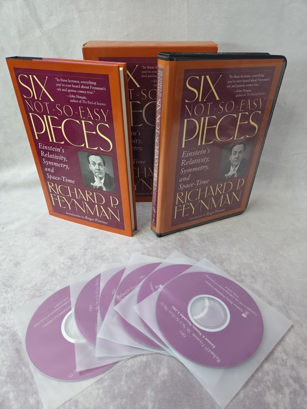 Six Not-So-Easy Pieces Einstein’s Relativity Symmetry & SpaceTime Book/Audio CDs