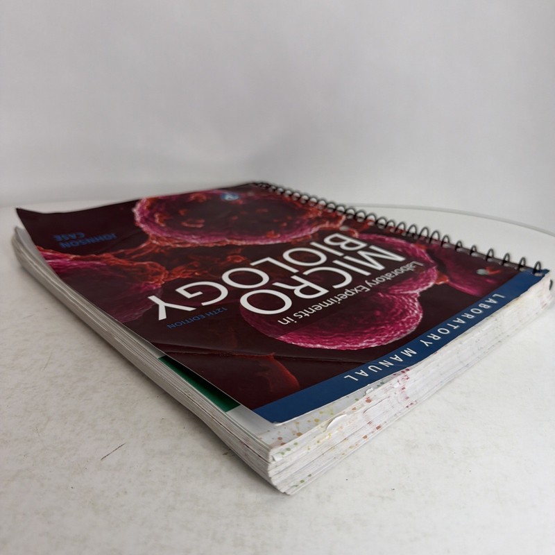 Laboratory Experiments in Microbiology 12th Edition Laboratory Manual 2019 PB gallery