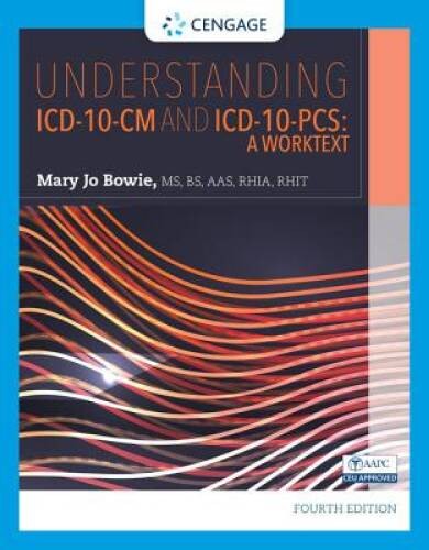 Understanding ICD-10-CM and ICD-10-PCS: A Worktext – Spiral-bound – VERY GOOD