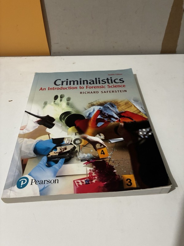 Criminalistics: An Introduction to Forensic Science 12th Edition – Good