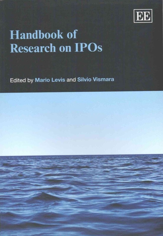 Handbook of Research on IPOs by Mario Levis (English) Paperback Book