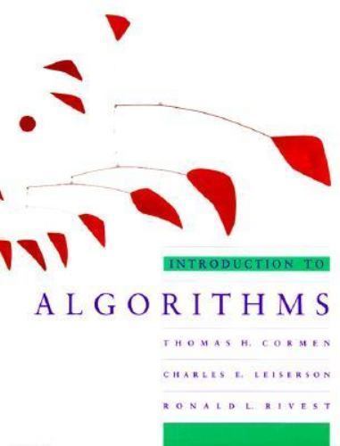 Introduction To Algorithms – 0070131430, Thomas H Cormen, hardcover