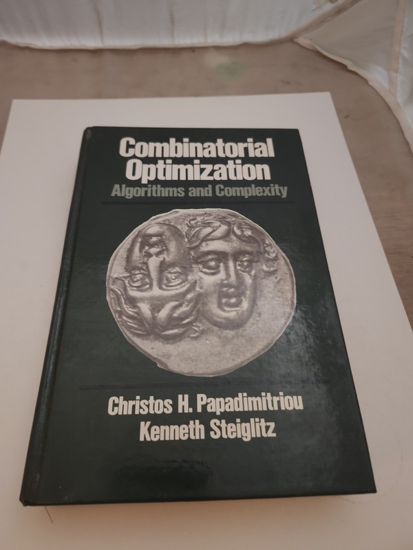 Combinatorial Optimization Christis H Papadimitriou & Kenneth Steiglitz HC 1982