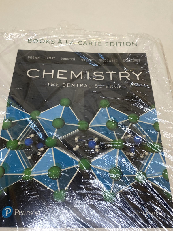 Chemistry: The Central Science 14th Ed Books a la Carte Loose Leaf Pearson NEW gallery