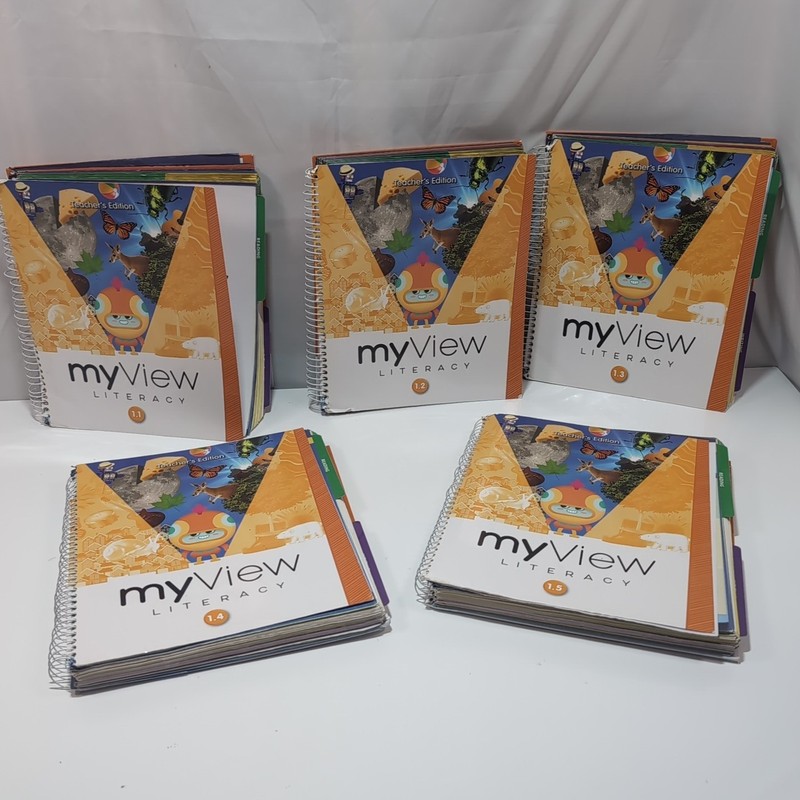 My View Literacy TEACHER’S EDITION – GRADE 1 – Complete Set – 5 Books Included