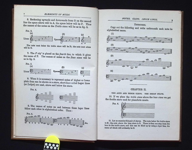 Longmans' Music Course Part 1 : Elements of Music by T. H. Bertenshaw, 1909 HB gallery