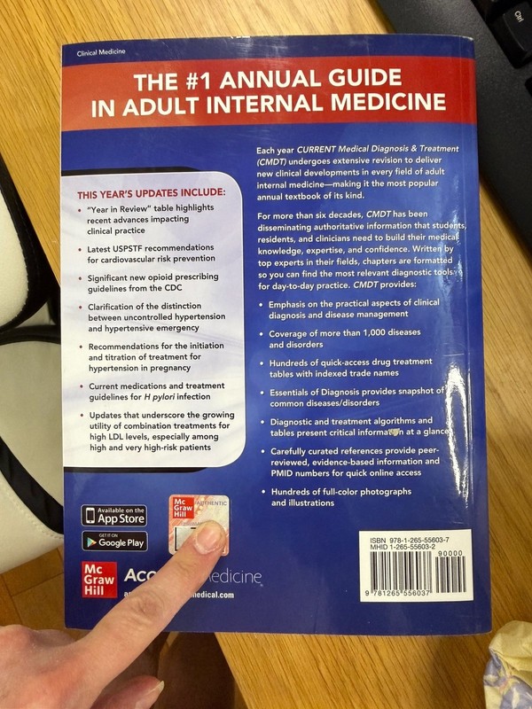 BRAND NEW Current Medical Diagnosis & Treatment 2024 Paperback Medicine Resident gallery