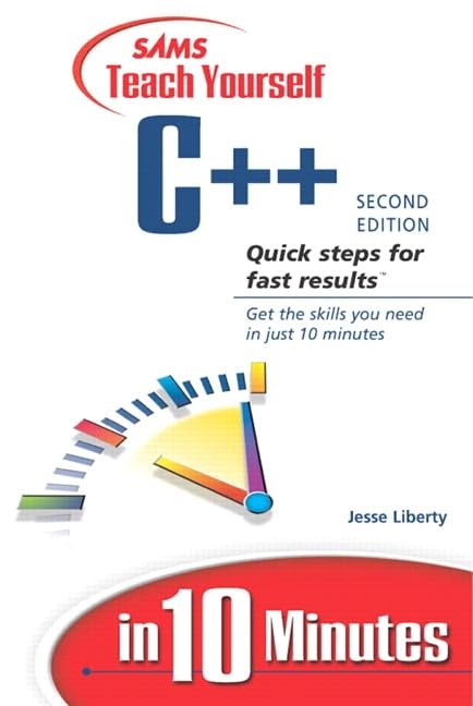 Sams Teach Yourself C in 10 – VERY GOOD