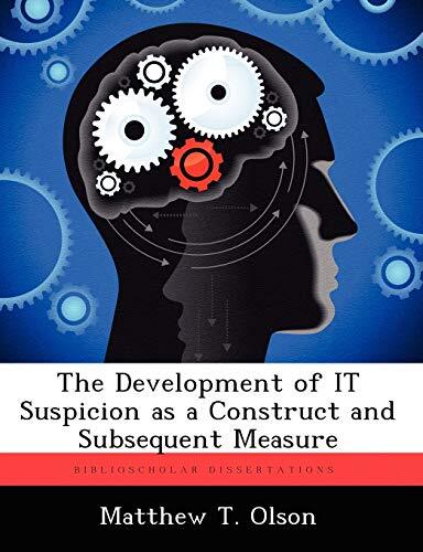 The Development of It Suspicion as a Construct and Subsequent Measure