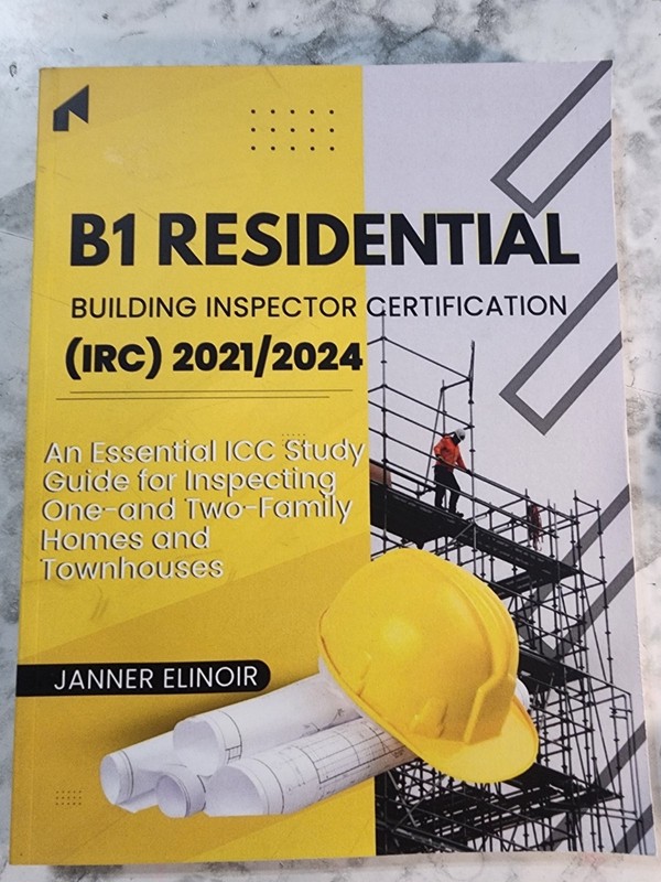B1 Resdential Building Inspector Certification 21/24