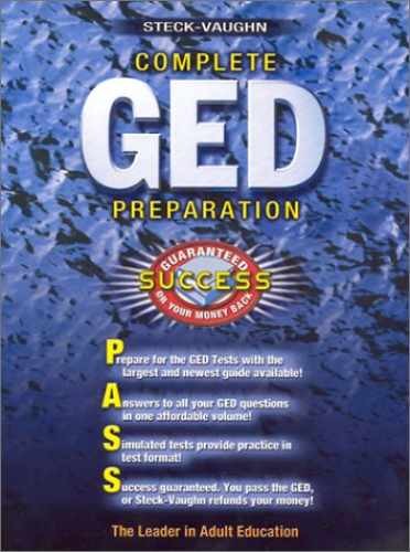 Complete GED – Paperback, by Steck-Vaughn Company; Northcutt – Acceptable n