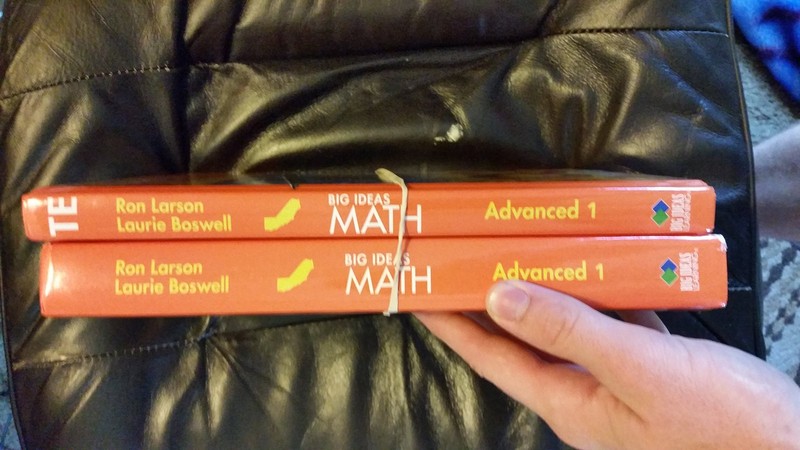 Big Ideas Math: Advanced 1, California Teaching Edition [Hardcover] Ron Larso... gallery