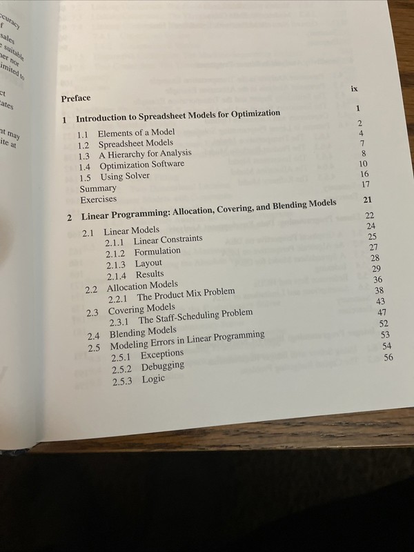 Optimization Modeling with Spreadsheets by Kenneth R. Baker (2015, Hardcover) gallery