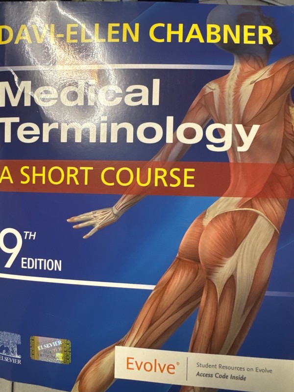 Medical Terminology: a Short Course by Davi-Ellen Chabner (2022, Trade…