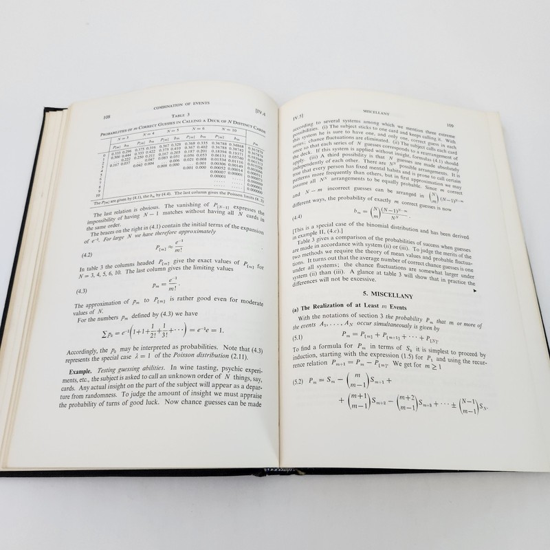 vol 1 An Introduction to Probability Theory and Its Applications 3rd ed 1968 gallery