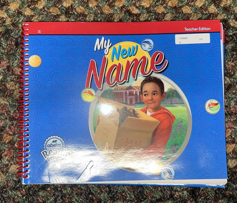 A Beka My New Name Teacher Edition – Grade 2, Teacher’s Reading Book
