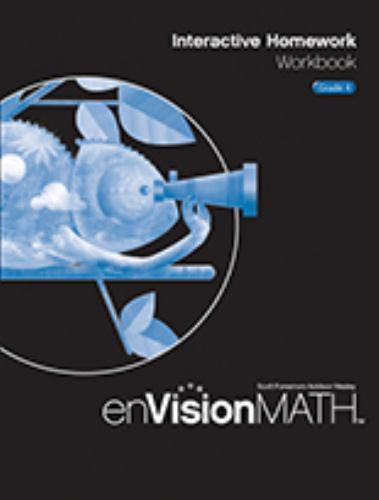EnVision Math 2009 Interactive Homework Workbook, Grade 4, USED-Very Good, Anony