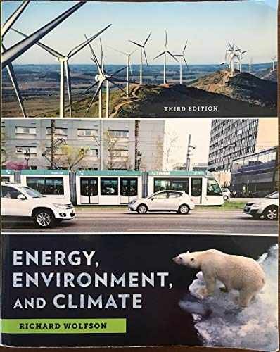 Energy, Environment, and Climate – Paperback, by Wolfson Richard – Very Good