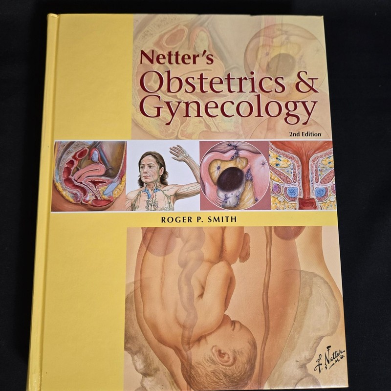 Netter’s Obstetrics & Gynecology 2nd Edition Hardcover Medical Textbook
