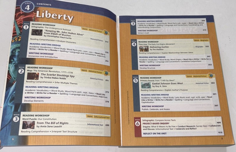 My View: Literacy 5.2; Student Book gallery