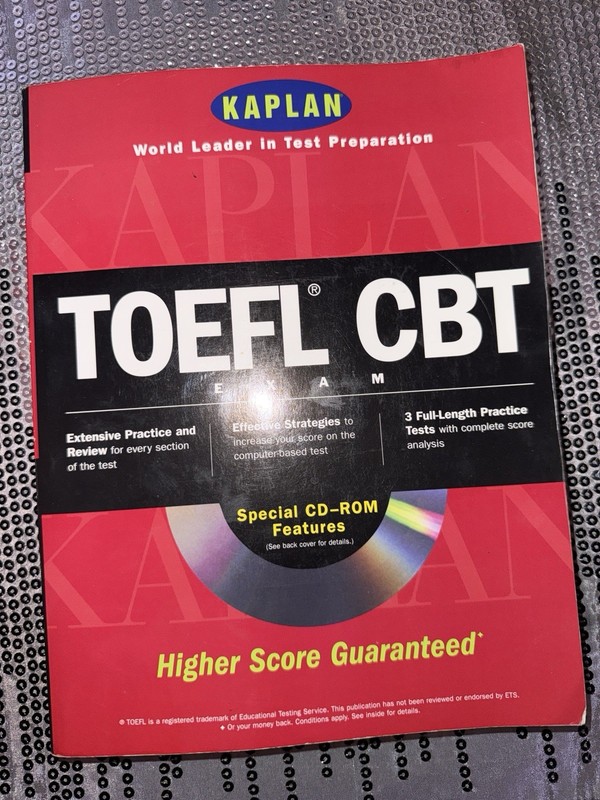 Kaplan TOEFL CBT Prep Book with CD-ROM