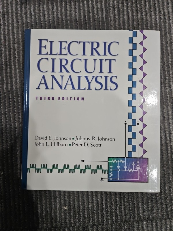 Electric Circuit Analysis by Johnny R. Johnson, David E. Johnson, John L….