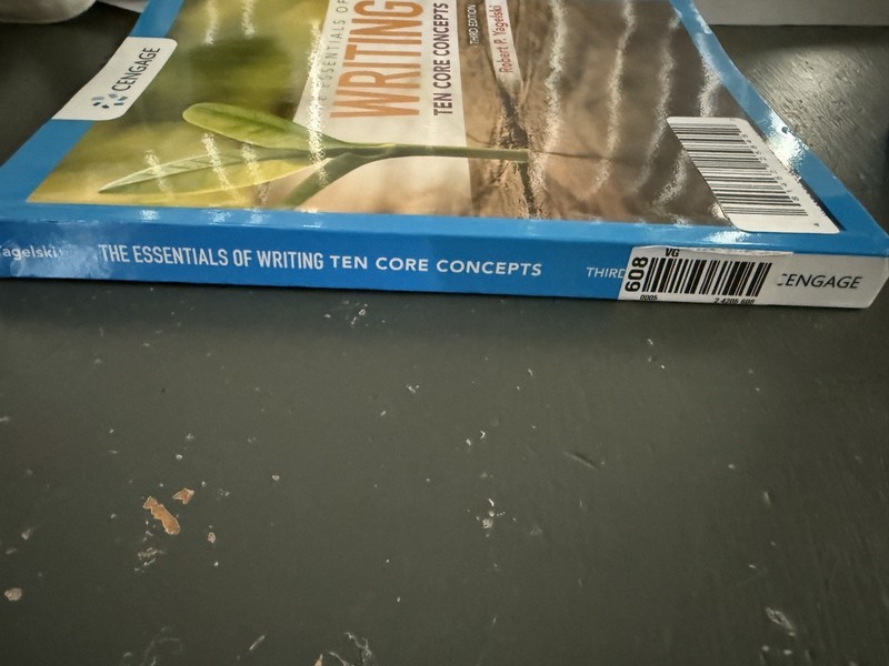 Essentials of Writing: Ten Core Concepts by Robert P. Yagelski (2021, Paperback) gallery