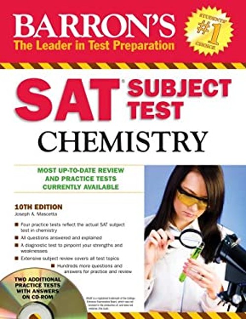 SAT Subject Test Chemistry Paperback Joseph A. Mascetta M.A.