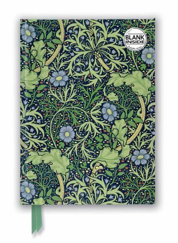 William Morris : Seaweed Foiled Blank Journal, Hardcover by Flame Tree Studio…
