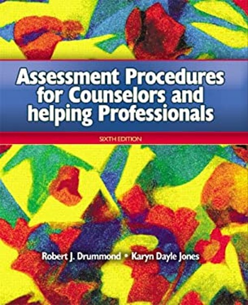 Assessment Procedures for Counselors and Helping Professionals Pa
