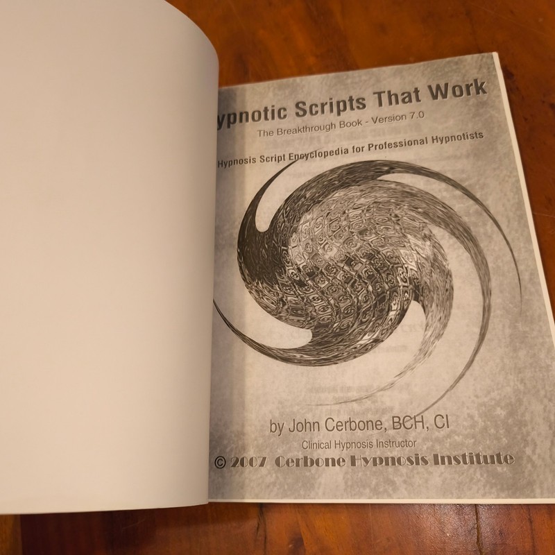 Hypnotic Scripts That Work: The Breakthrough Book Version 7.0 by John Cerbone gallery
