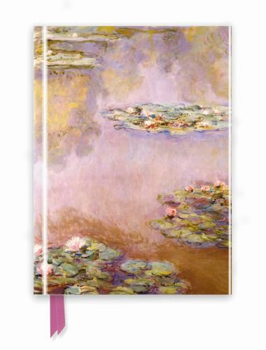 Waterlilies Foiled Journal, Hardcover by Flame Tree Publishing Ltd (COR), Lik…