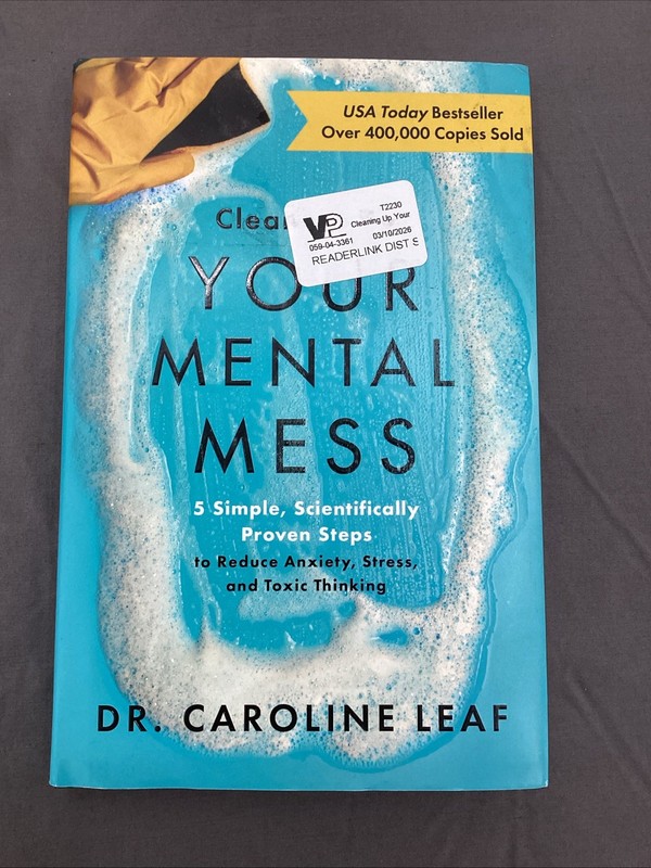 Cleaning Up Your Mental Mess By Dr. Caroline Leaf Hardcover Book New & Imperfect