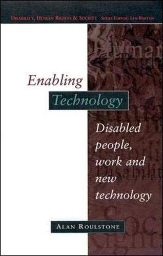 Enabling Technology (Disability, Human… by Roulstone, N/A Paperback / softback