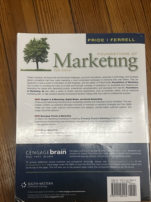 Foundations of Marketing by O. C. Ferrell and William M. Pride (2012, Trade... gallery