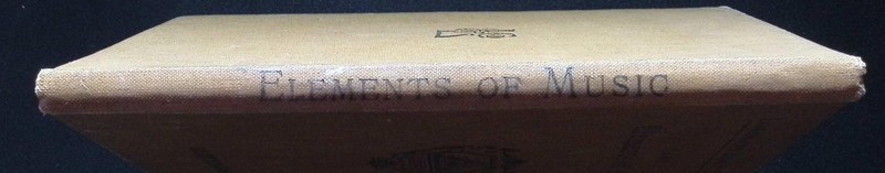 Longmans' Music Course Part 1 : Elements of Music by T. H. Bertenshaw, 1909 HB gallery