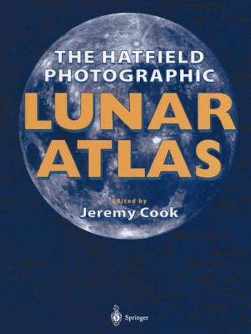 Hatfield Photographic Lunar Atlas Hardcover Jeremy Cook