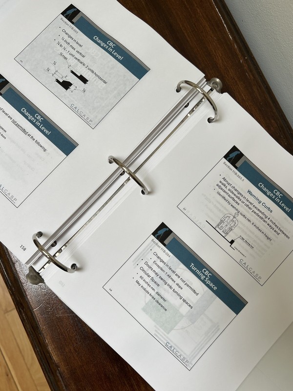 CalCasp Academy Seminar Binder – Comprehensive Disabled Access Training Material gallery