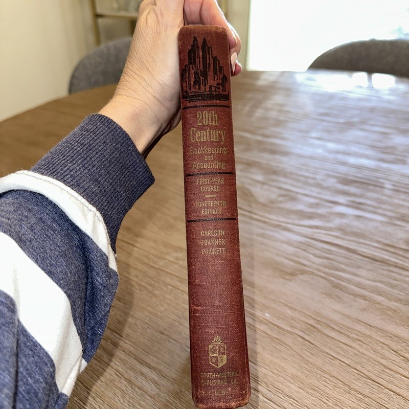 20TH CENTURY Bookkeeping and Accounting 19th Edition (1947, Hardcover) gallery