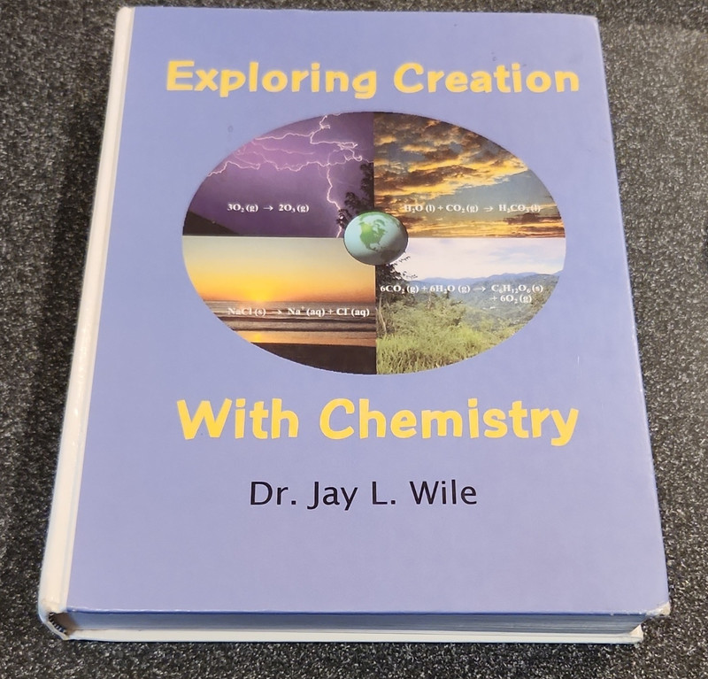 Exploring Creation With Chemistry 1st Ed, Solutions and Test, and Daily Schedule