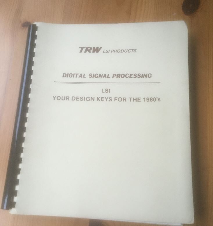 1980s vintage TRW Digital Signal Processing course notes