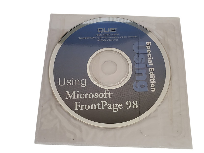 Using... Ser.: Using Microsoft Frontpage 98 by Neil Randall (1997, CD-ROM /... gallery
