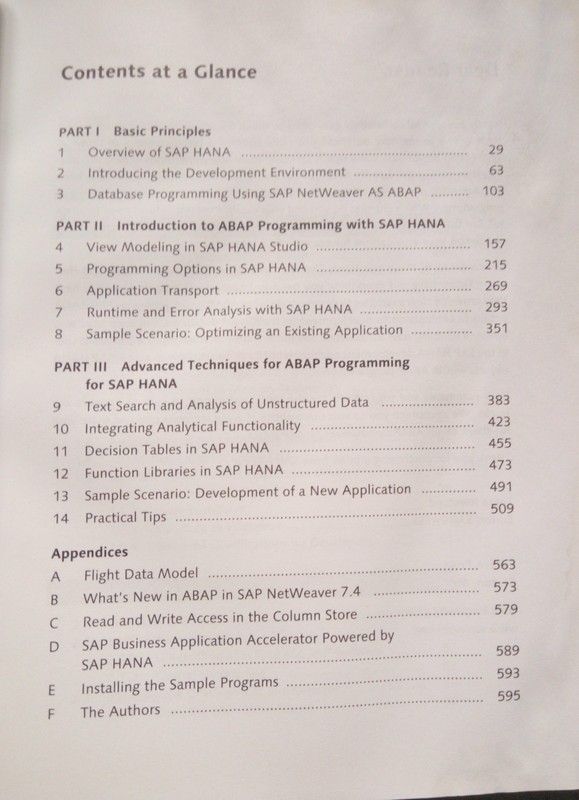 859 ABAP Development for SAP HANA by T Schneider, E Westenberger, H Gahm gallery