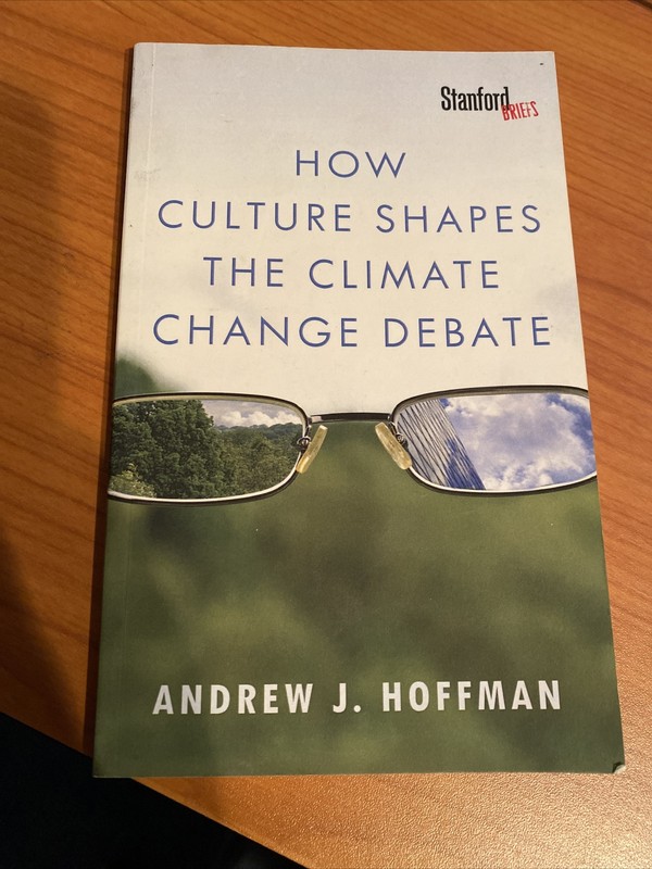 How Culture Shapes the Climate Change Debate