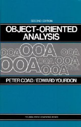 Object-Oriented Analysis; Yourdon Press Compu- Peter Coad, 0136299814, hardcover